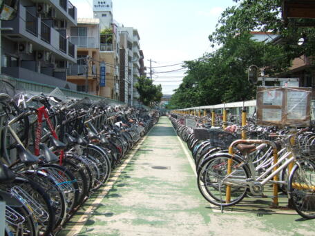 元住吉駅渋川自転車第３駐車場:画像1