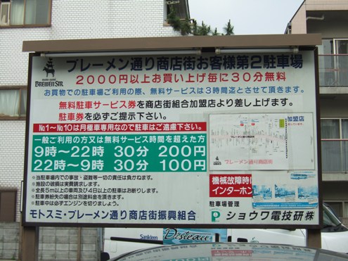 ブレーメン通り商店街第2駐車場:画像2